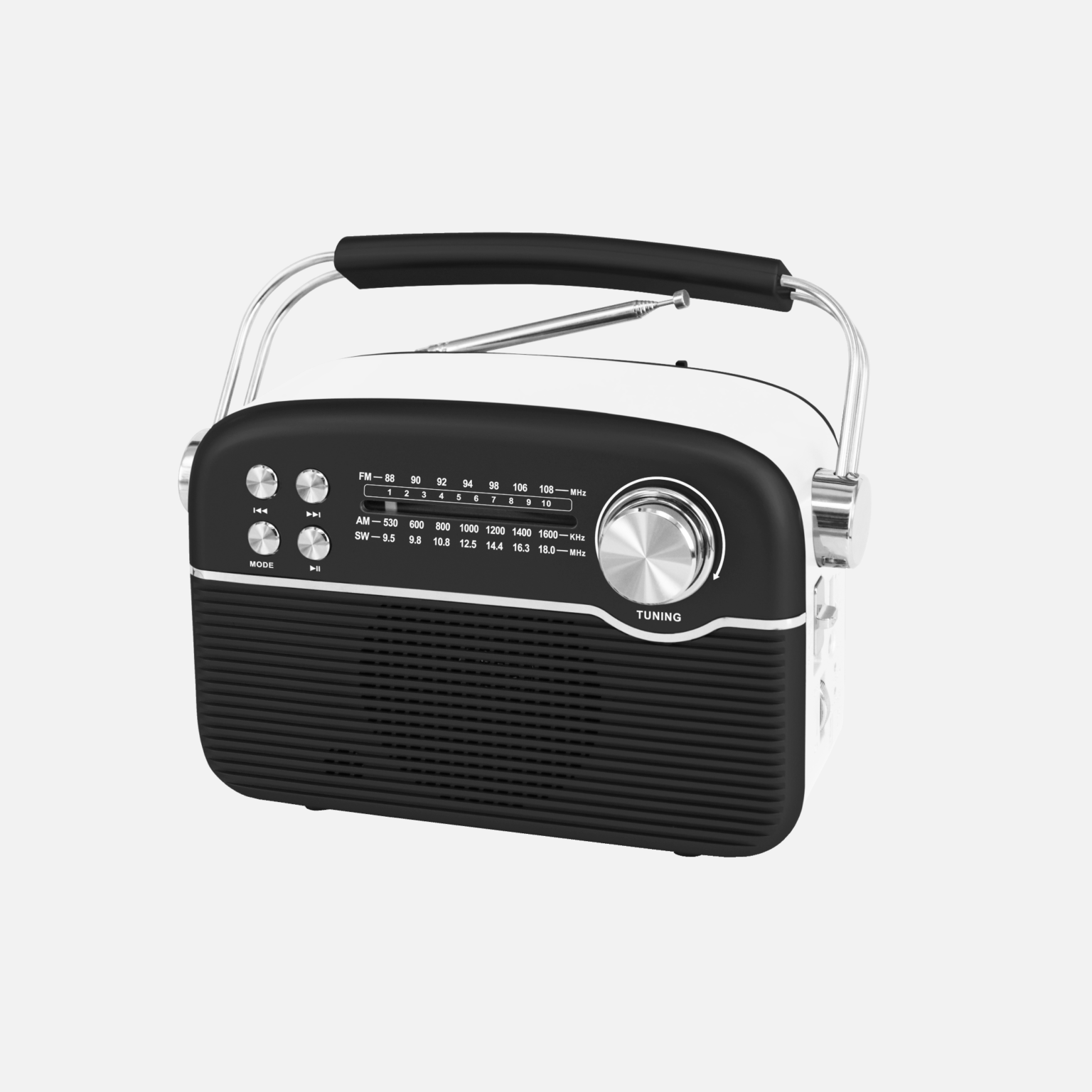 Portable radio rc d7 5 wirata